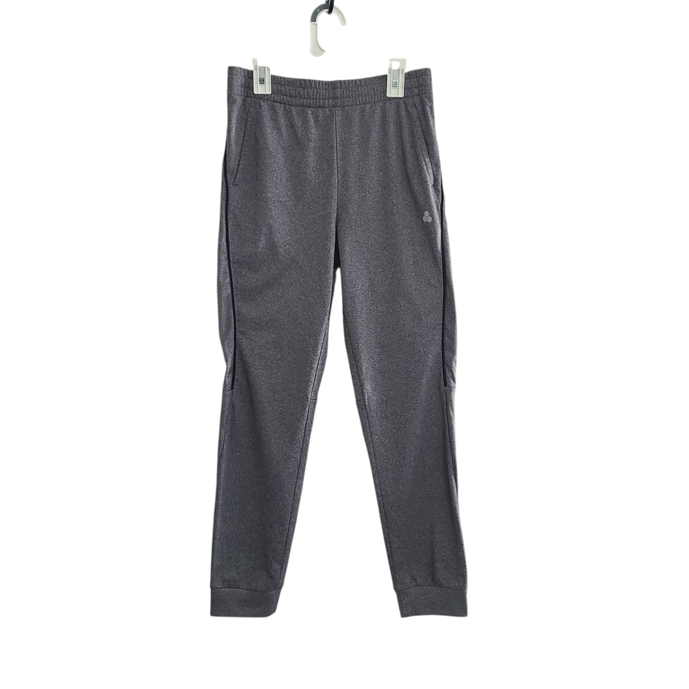 Boys Tek Gear DryTek Athletic Pants     Size LARGE 14/16 Dark Heather Gray